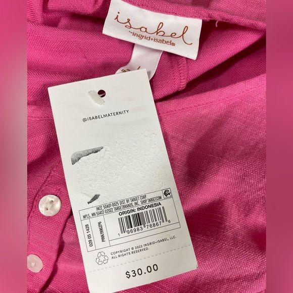 Maternity top pink - Picture 9 of 10